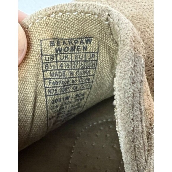 Bearpaw Women's Water Resistant Zoe Suede Perforated Ankle Boot Size 6.5 NWT - Picture 6 of 12